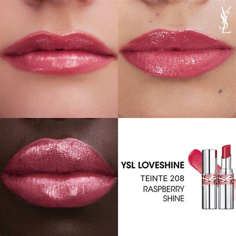 ysl 澳洲 口紅|ysl loveshine 208.